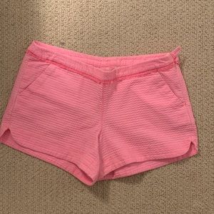 Lilly Pulitzer pink khaki shorts